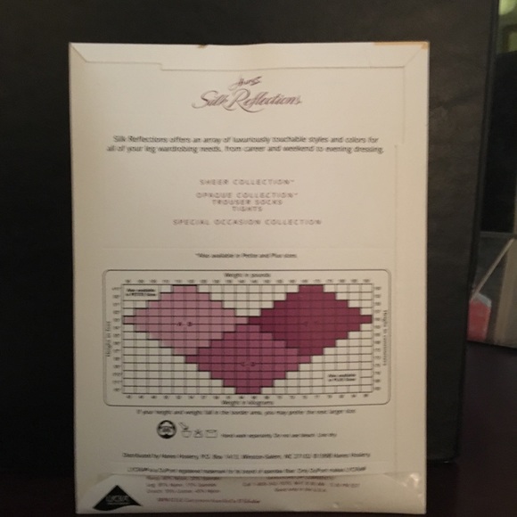 Hanes Silk Reflections Panty Hose...Brand New - Picture 2 of 2